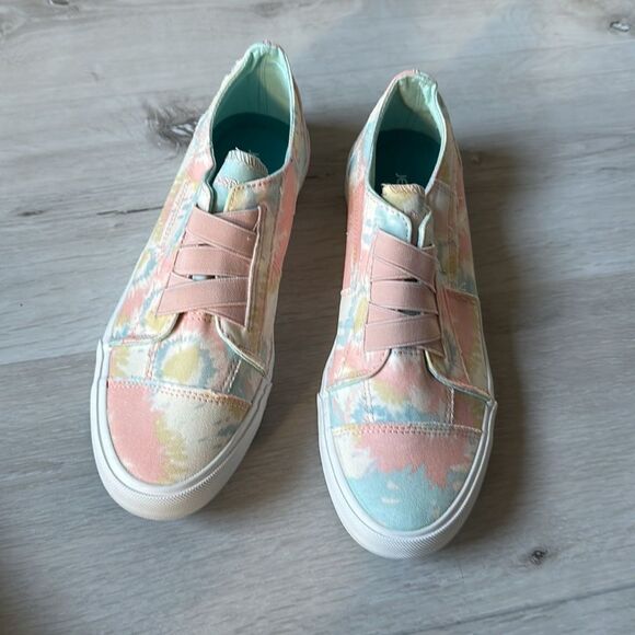 JENN ARDOR Women Tie-Dye Low-Top Tennis Canvas Sneaker Sz 9 NWT IN BOX - Picture 9 of 10
